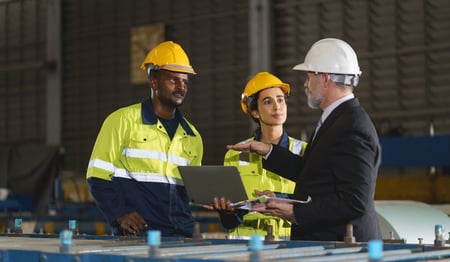 Manufacturing plant conversation