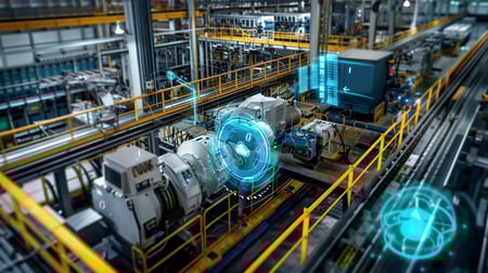 Large equipment in facility